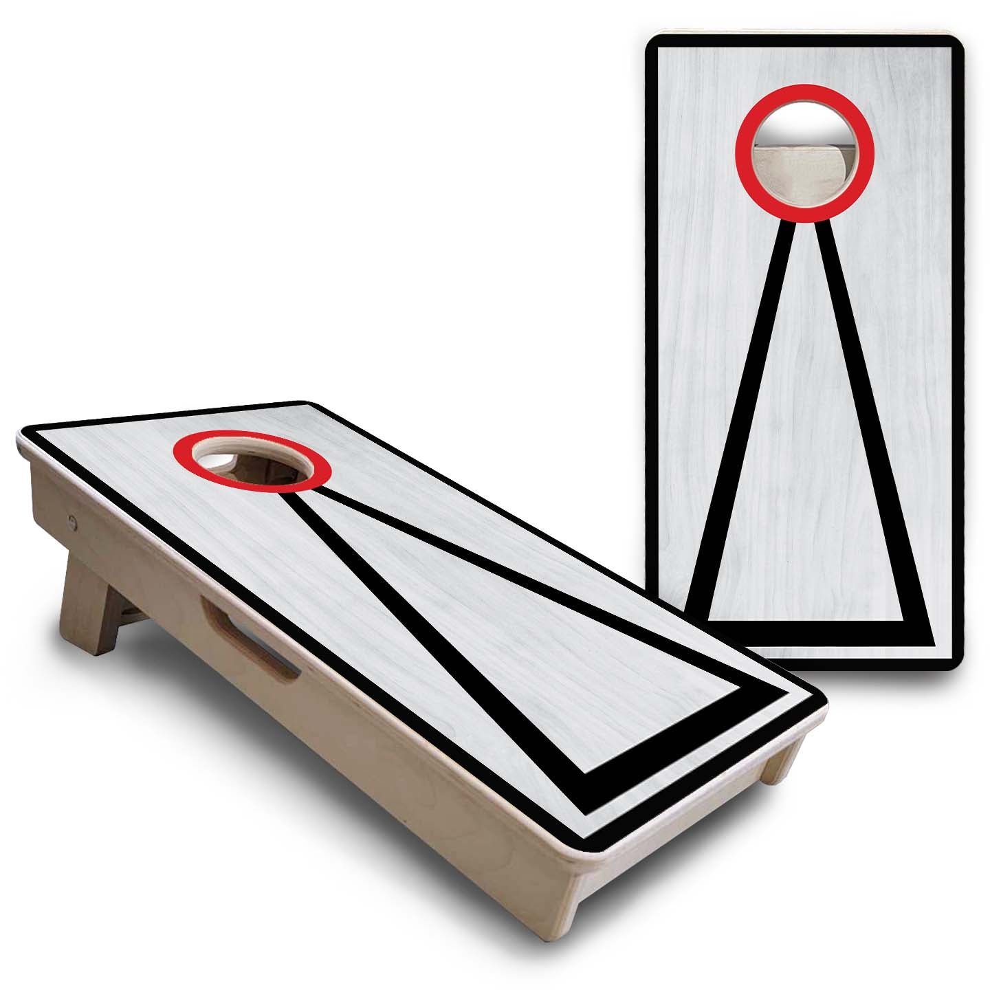 Grey Wash - Mini or Vacation Size Cornhole Boards
