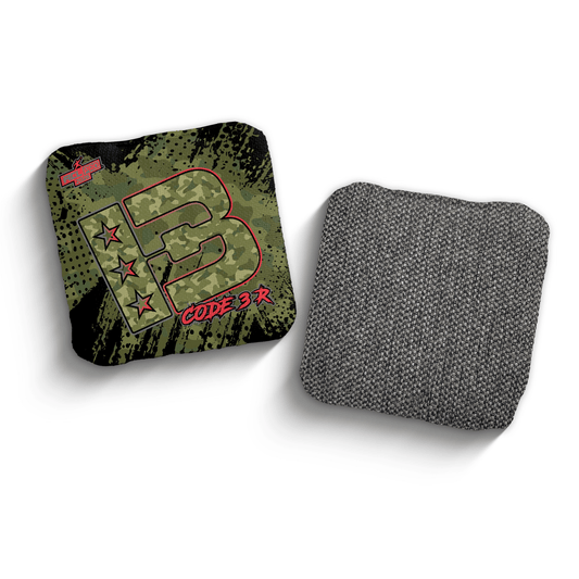 2026 Brotherhood Cornhole Code 3 Camo Edition ACL Pro Stamped Cornhole Bags
