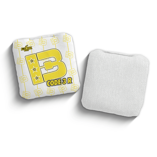 2026 Brotherhood Cornhole Code 3 TV Approved Light Colored ACL Pro Stamped Cornhole Bags