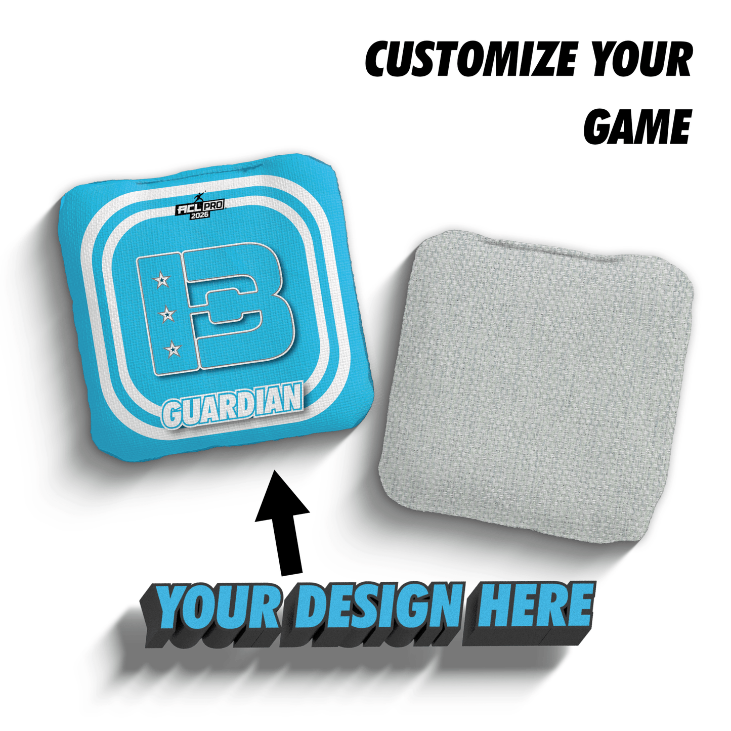 2026 Brotherhood Cornhole Custom Guardian ACL Pro Stamped Cornhole Bags