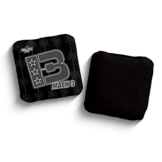 2026 Brotherhood Cornhole Mach 3 TV Approved Dark Colored ACL Pro Stamped Cornhole Bags