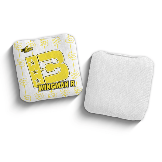 2026 Brotherhood Cornhole Wingman TV Approved Light Colored ACL Pro Stamped Cornhole Bags