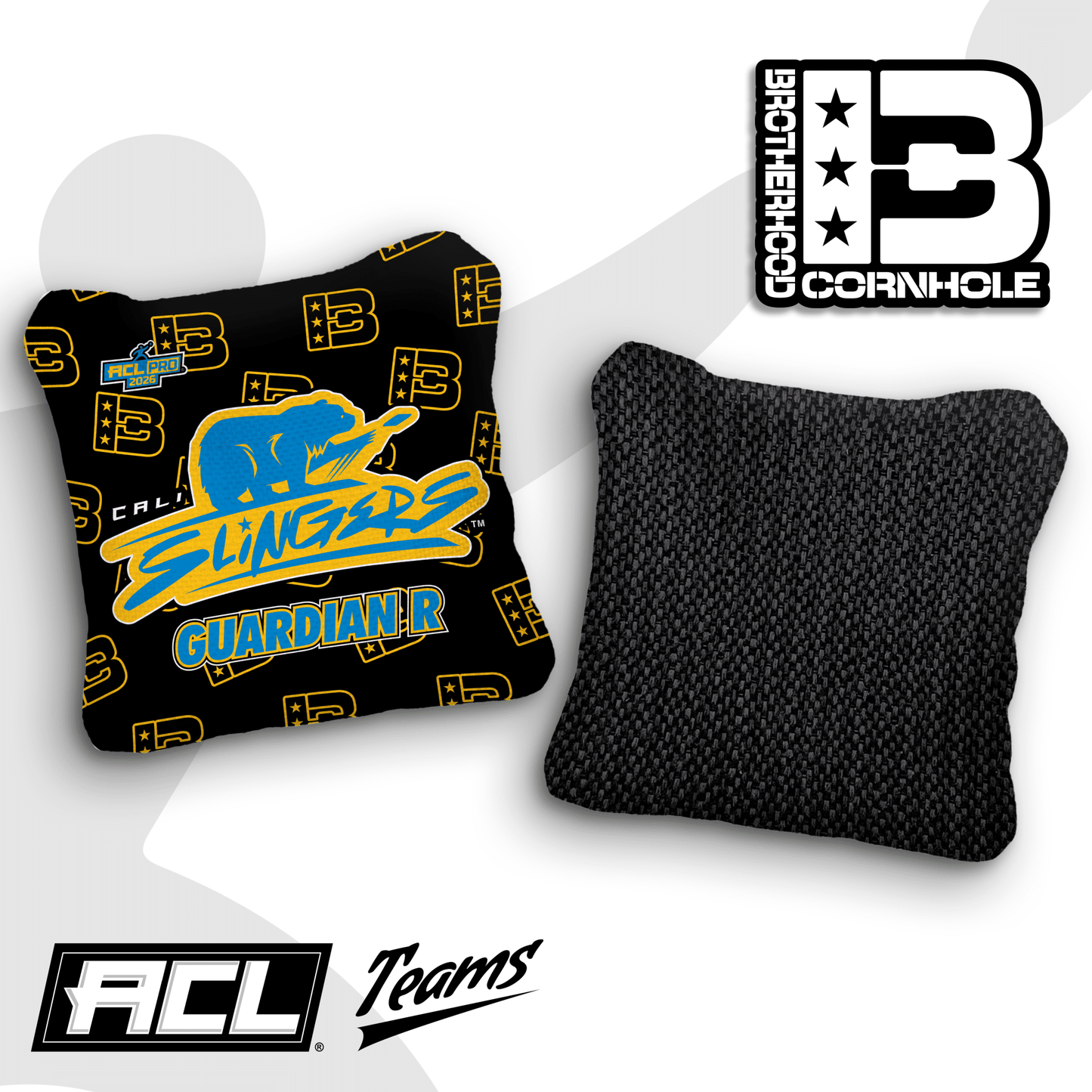 2026 Cali Slingers Pro Team Guardian Cornhole Bags – ACL Pro Stamped