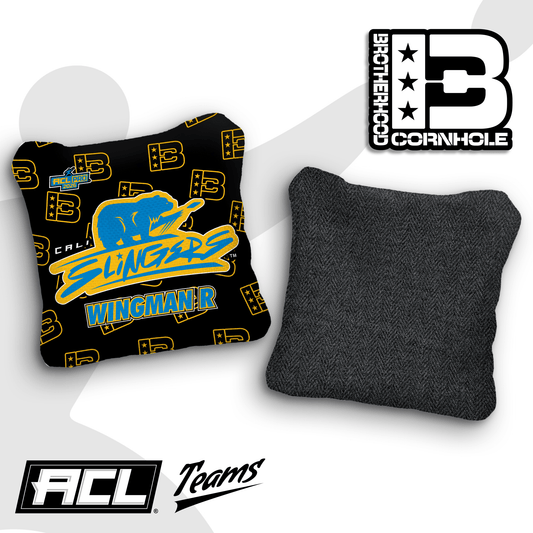2026 Cali Slingers Pro Team Wingman Cornhole Bags – ACL Pro Stamped