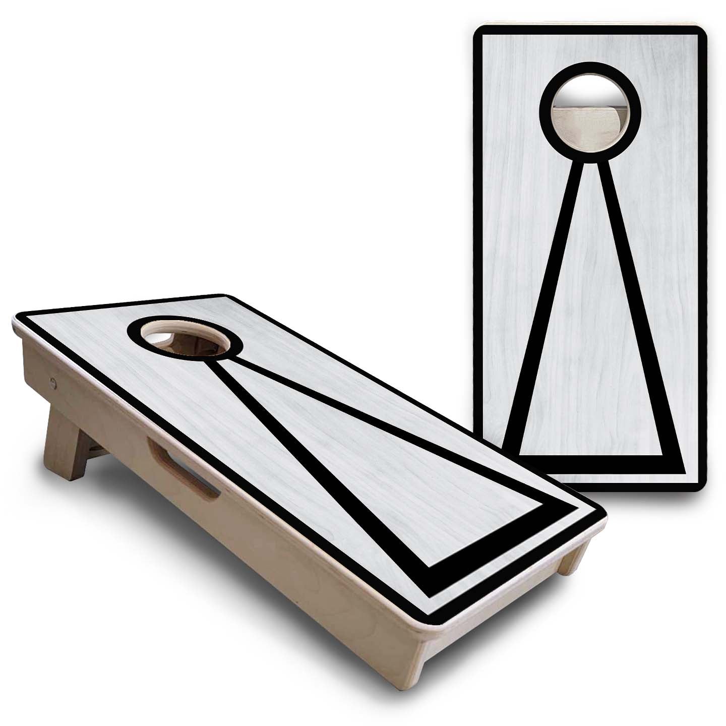 Grey Wash - Mini or Vacation Size Cornhole Boards