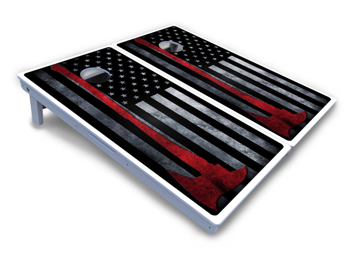 Axe Flag Cornhole Boards - All Weather Series