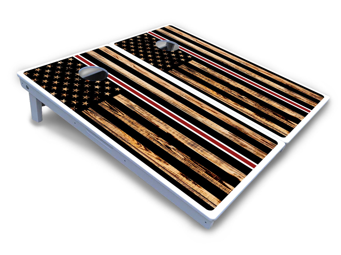 Nurse Thin Line Flag Cornhole Boards - All Weather Series