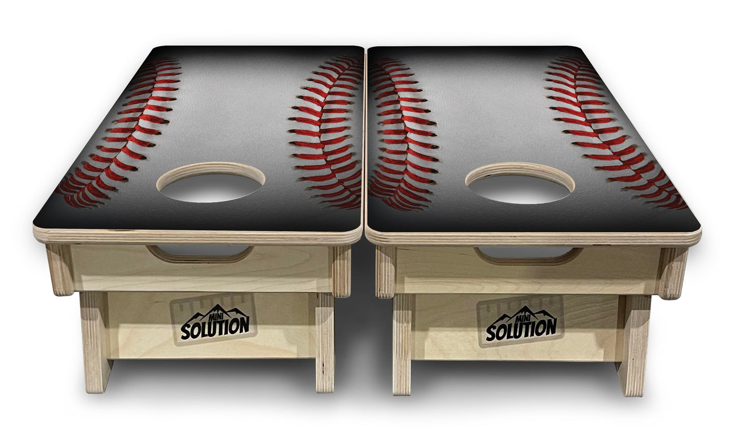 Mini Cornhole Boards - Baseball