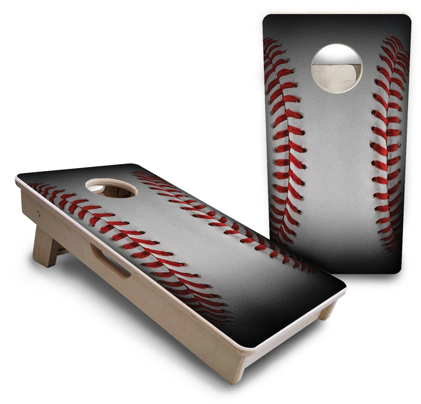 Mini Cornhole Boards - Baseball