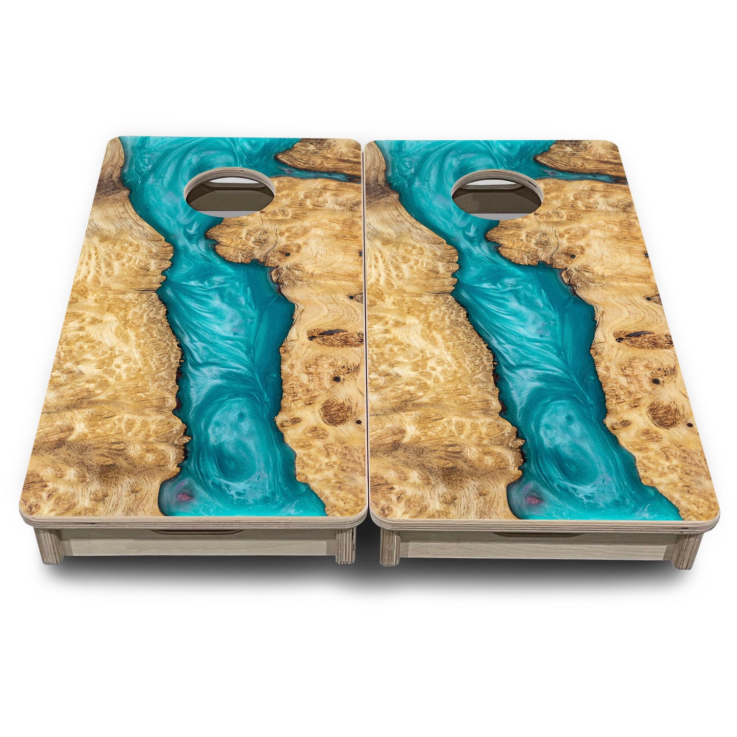 Mini Cornhole Boards - Epoxy