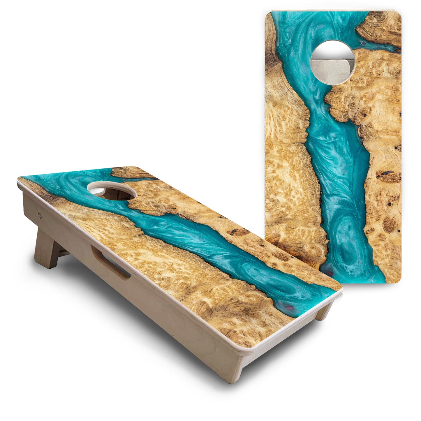 Mini Cornhole Boards - Epoxy