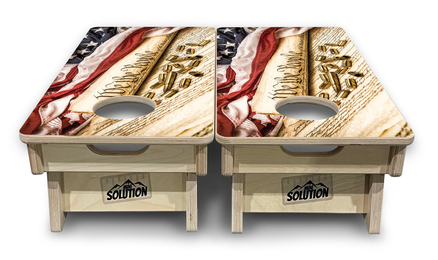 Mini Cornhole Boards - DTOM & WTP