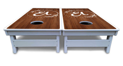 Laurel Wreath Cornhole Boards - All Weather Series