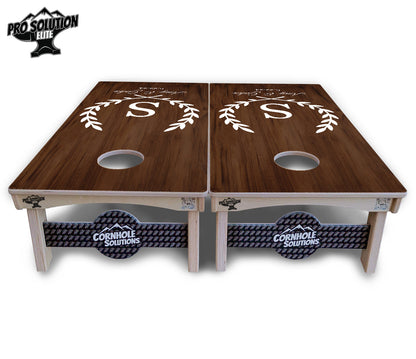 Open Laurel Cornhole Boards - Pro Solution Elite Series