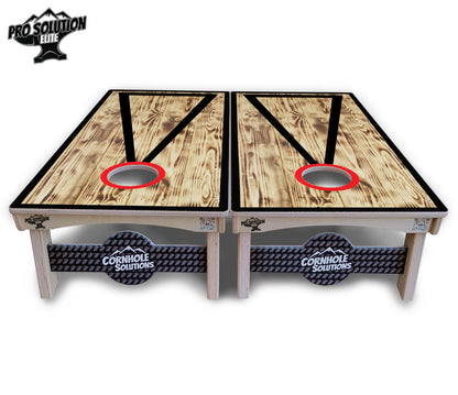 Burnt Triangle Cornhole Boards - Pro Solution Elite Series