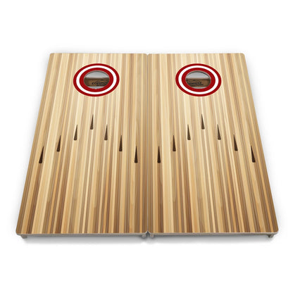 Bowling CS Logo Cornhole Boards - Professional Tournament Series
