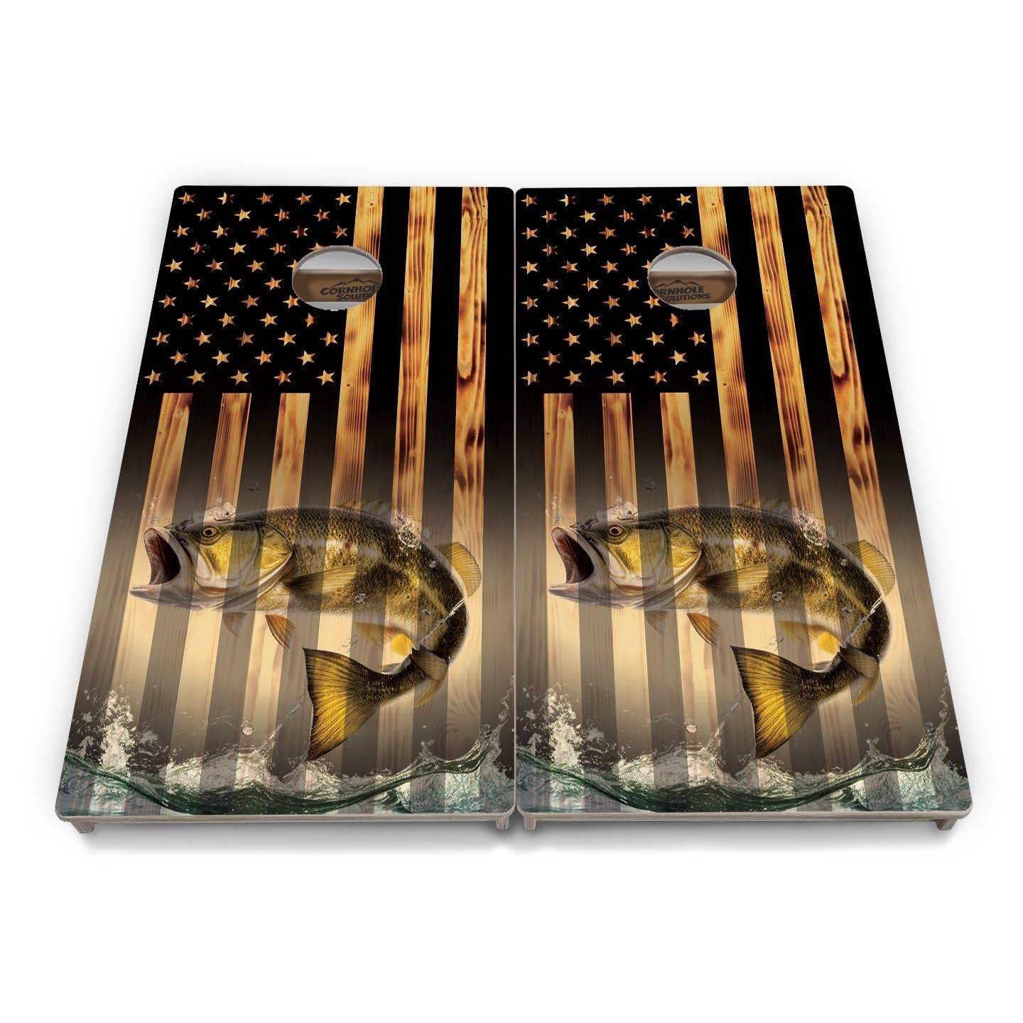 Hidden Fish Cornhole Boards - Professional Tournament Series