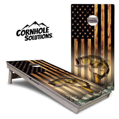 Hidden Fish Cornhole Boards - Professional Tournament Series