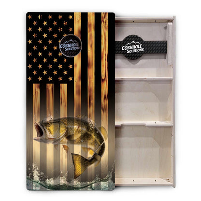 Hidden Fish Cornhole Boards - Professional Tournament Series