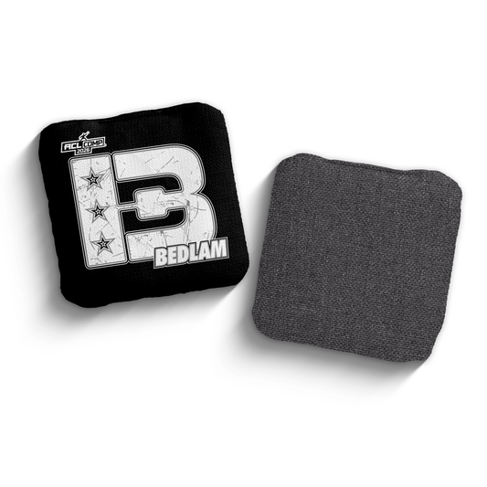 2026 Brotherhood Cornhole Bedlam American West Division ACL Comp Stamped Cornhole Bags