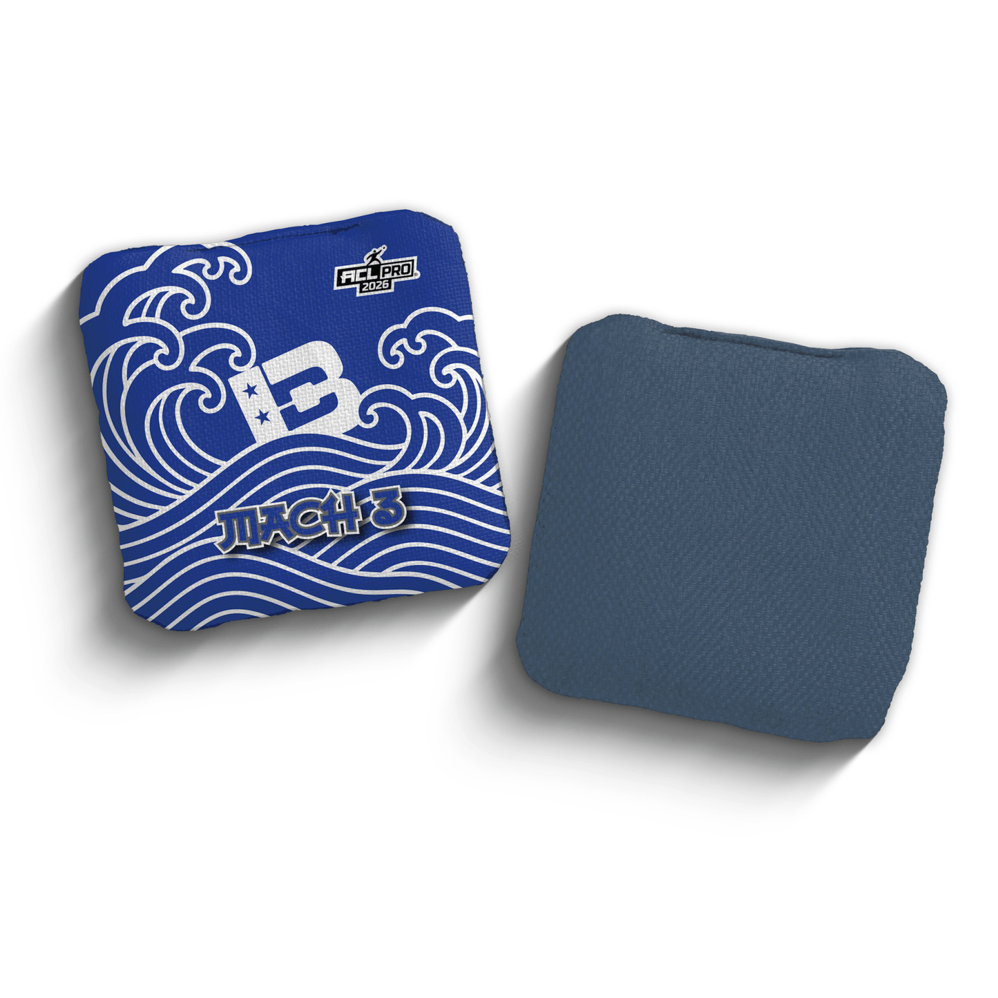 2026 Brotherhood Cornhole Mach 3 Japanese Wave Edition ACL Pro Stamped Cornhole Bags