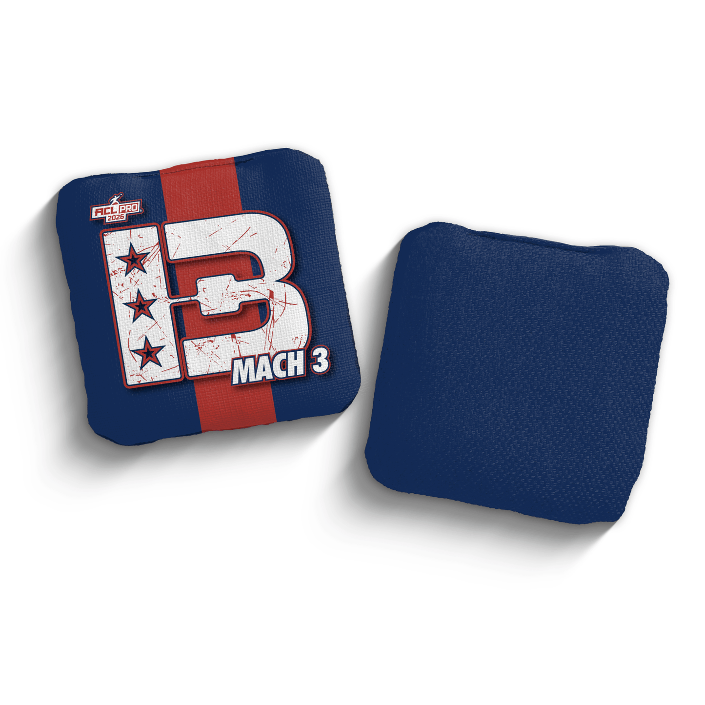 2026 Brotherhood Cornhole Mach 3 National East Division ACL Pro Stamped Cornhole Bags