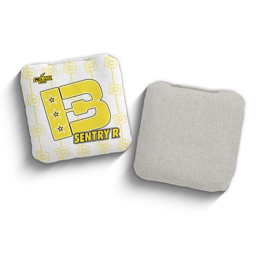 2026 Brotherhood Cornhole Sentry TV Approved Light Colored ACL Pro Stamped Cornhole Bags