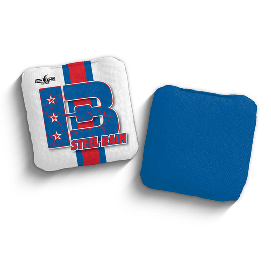 2026 Brotherhood Cornhole Steel Rain American East Division ACL Comp Stamped Cornhole Bags