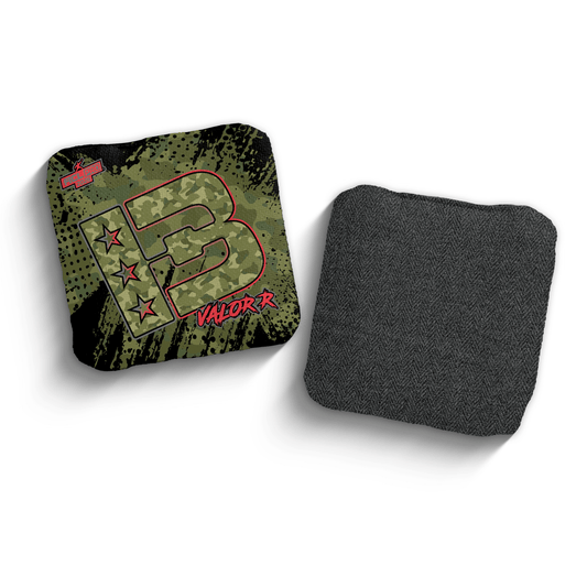 2026 Brotherhood Cornhole Valor Camo Edition ACL Pro Stamped Cornhole Bags
