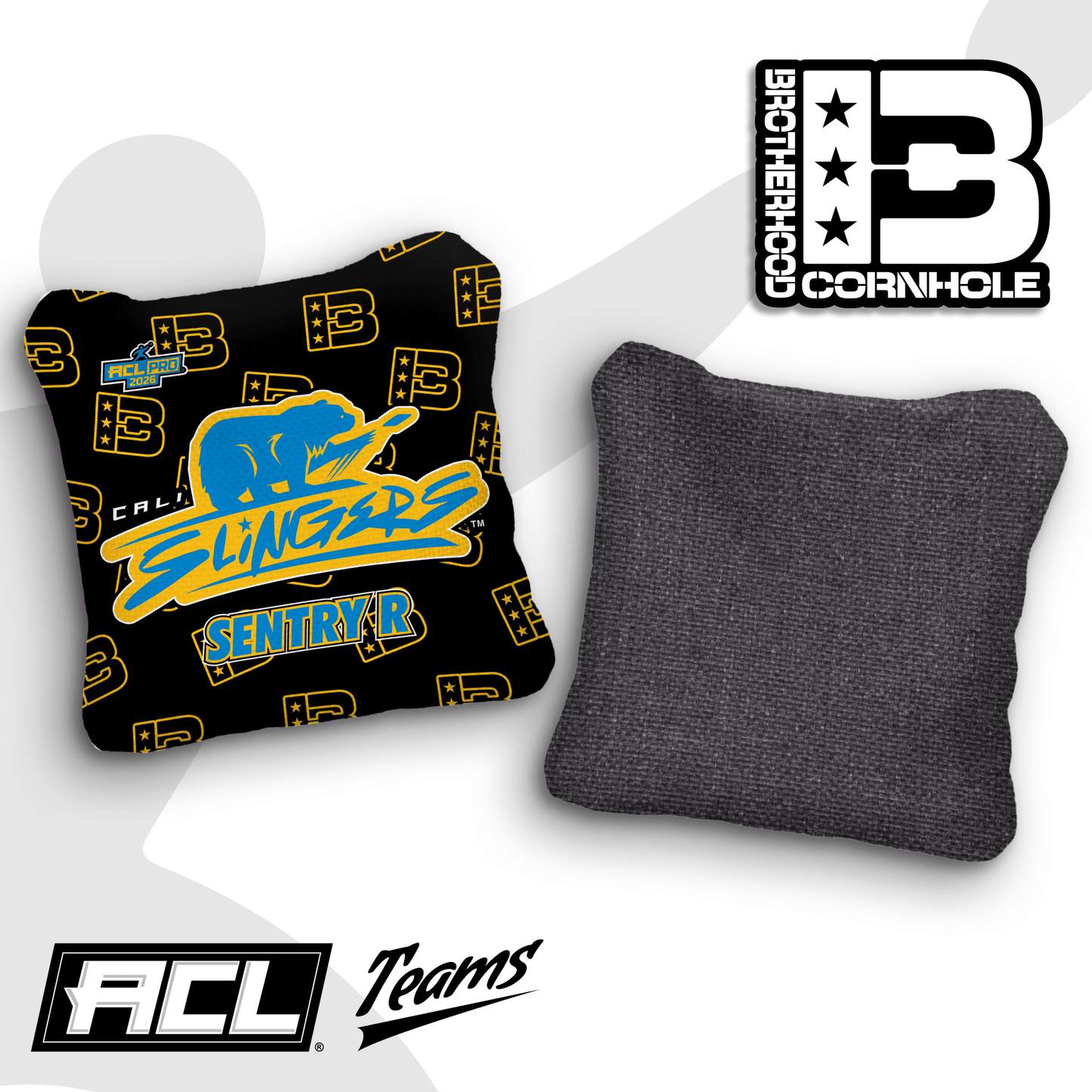 2026 Cali Slingers Pro Team Sentry Cornhole Bags – ACL Pro Stamped