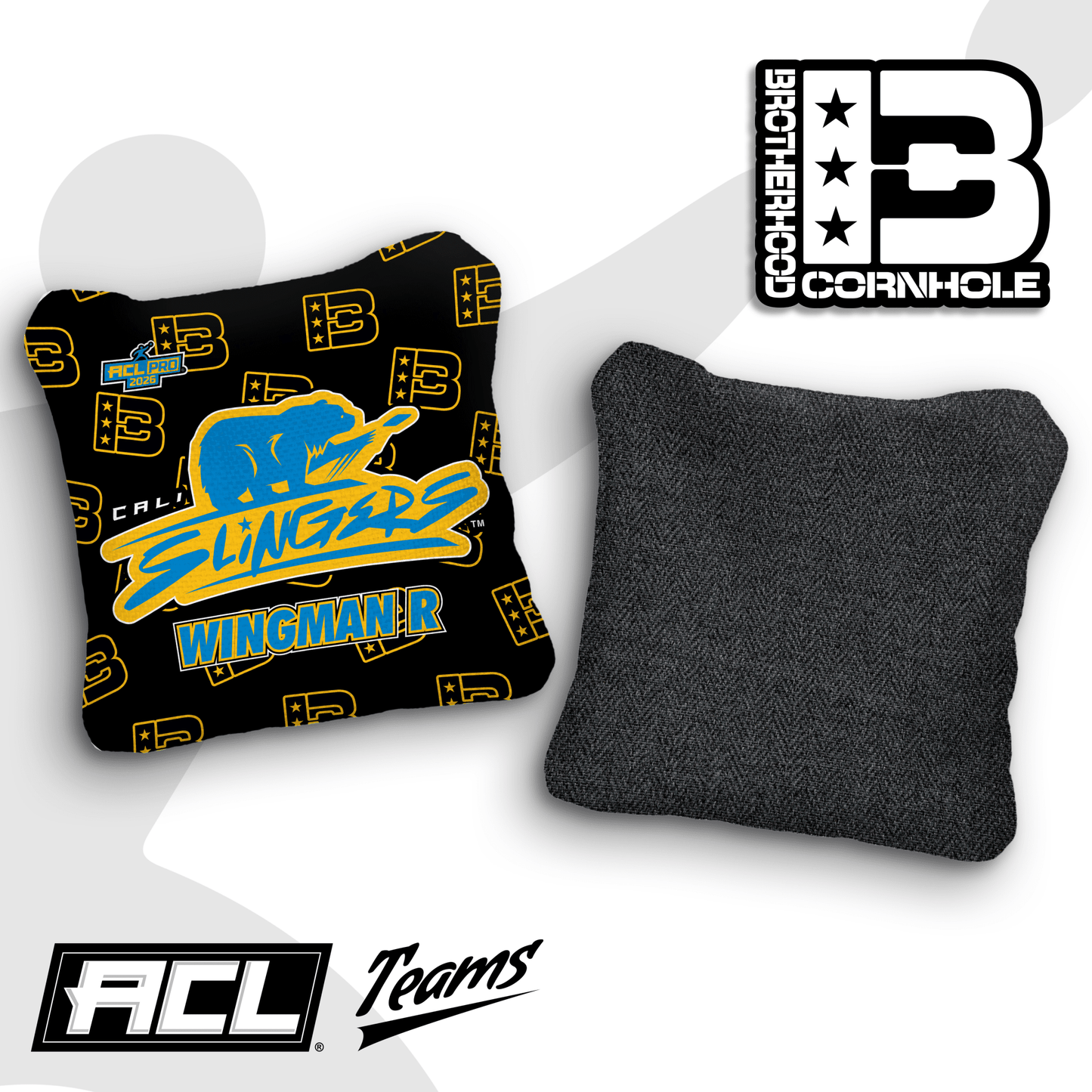 2026 Cali Slingers Pro Team Wingman Cornhole Bags – ACL Pro Stamped