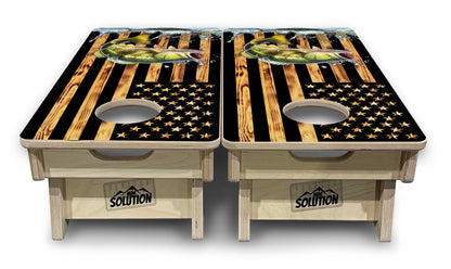 Mini Cornhole Boards - Colorful Deer & Fish