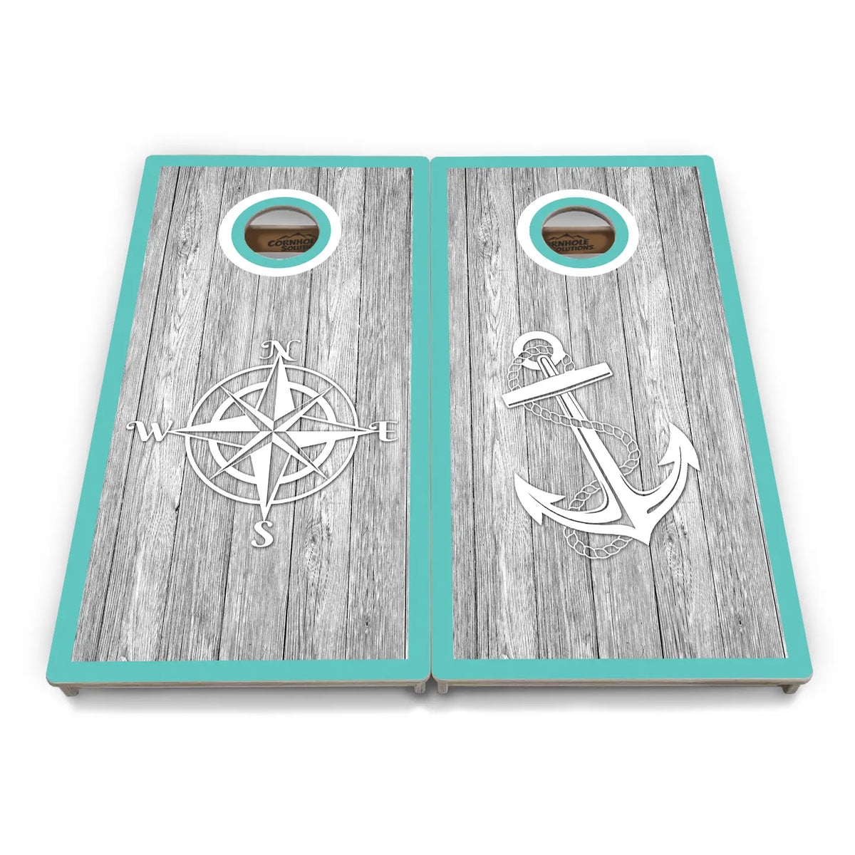 Anchor & Compass Cornhole Boards - Professional Tournament Series