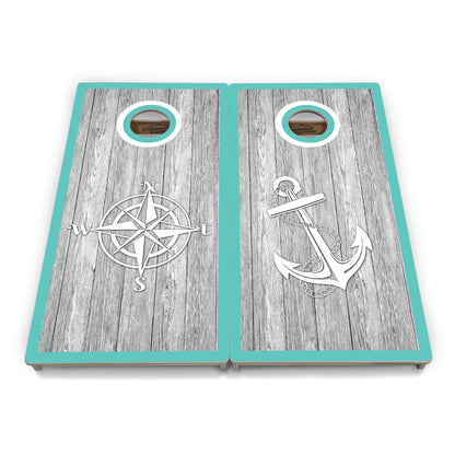 Anchor & Compass Cornhole Boards - Professional Tournament Series