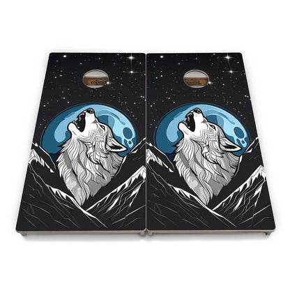 Wolf Howling Cornhole Boards - Professional Tournament Series