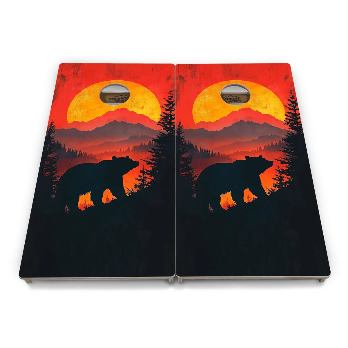 Wolf Howling Cornhole Boards - Professional Tournament Series