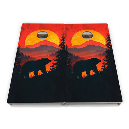 Wolf Howling Cornhole Boards - Professional Tournament Series