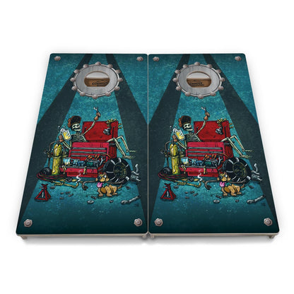 Artist Series Cornhole Boards - Professional Tournament Series - Space Race