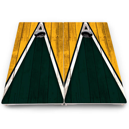 Team Color Triangle Cornhole Boards - Pro Solution Lite Series