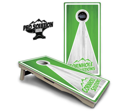 Keyhole Design Options CS Logo Cornhole Boards - Pro Solution Elite Series
