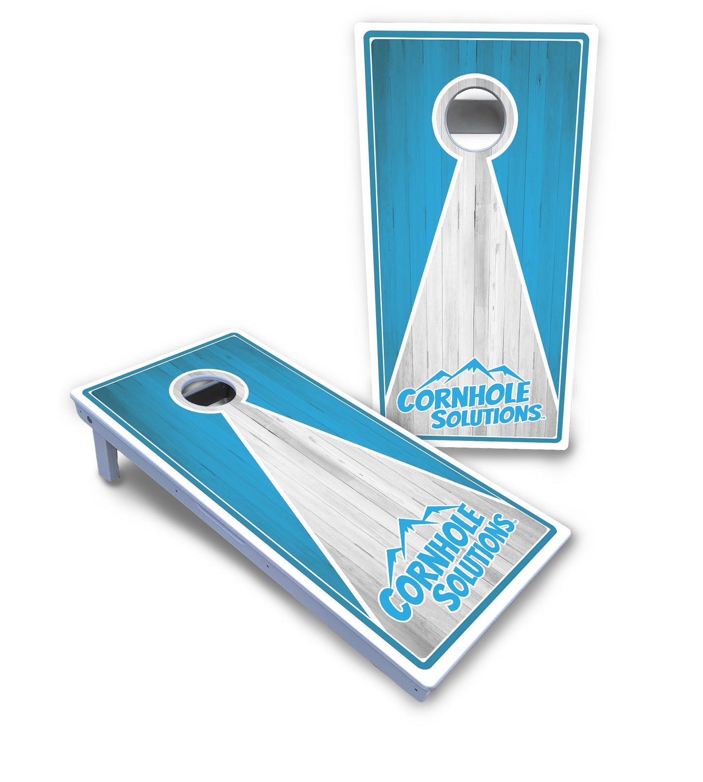 Keyhole CS Logo Cornhole Boards - All Weather Series