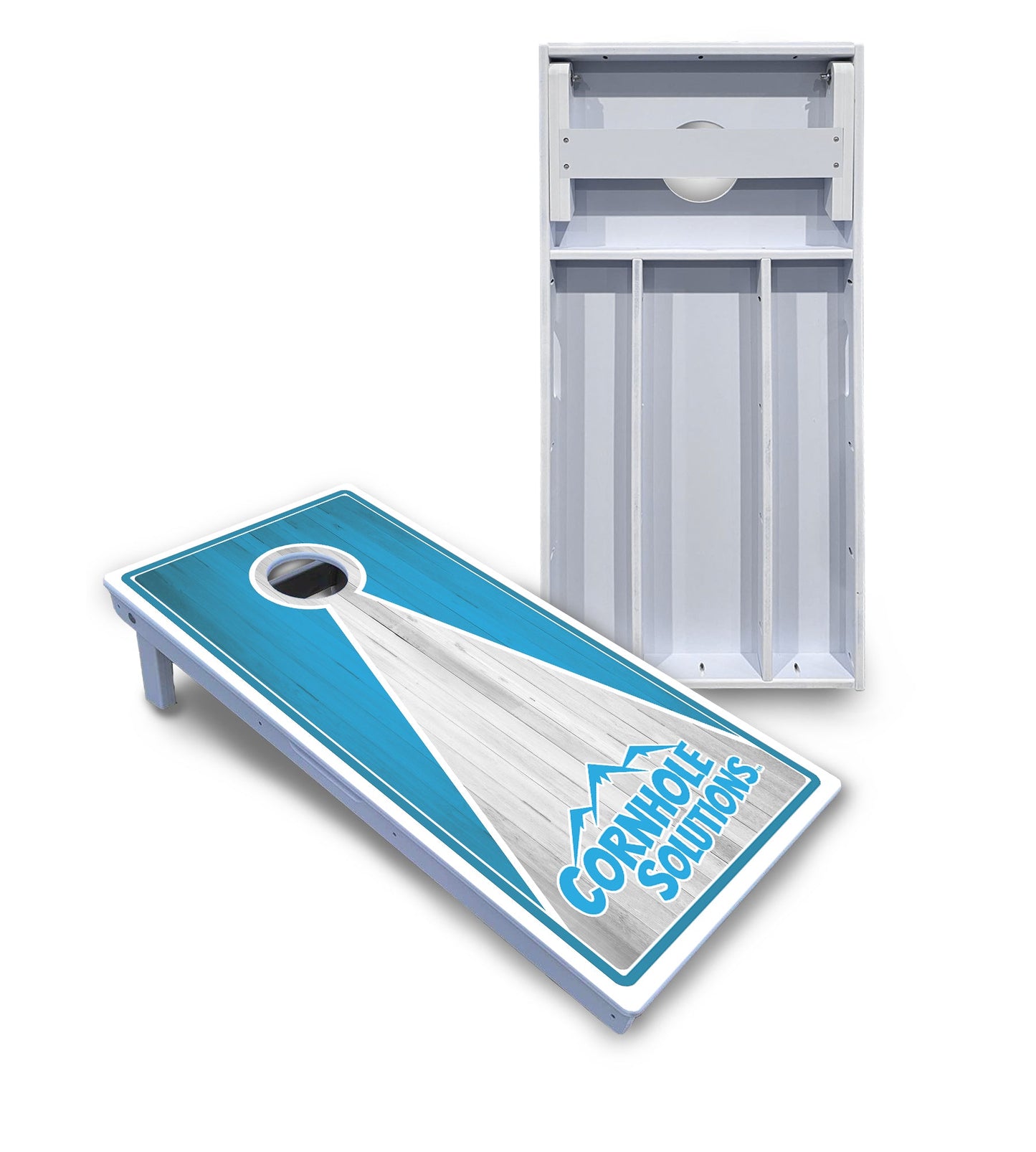 Keyhole CS Logo Cornhole Boards - All Weather Series