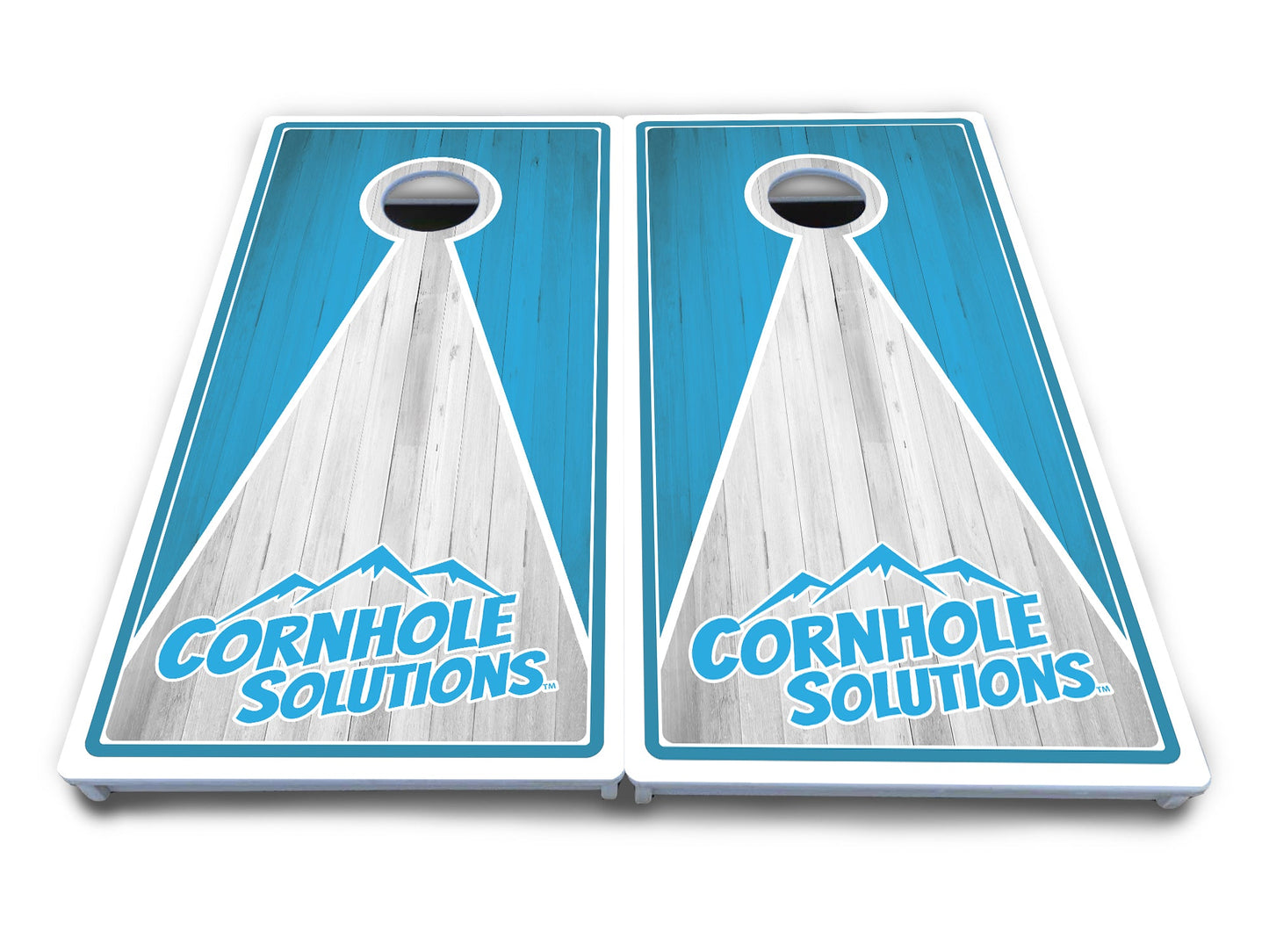 Keyhole CS Logo Cornhole Boards - All Weather Series