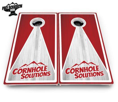 Keyhole Design Options CS Logo Cornhole Boards - Pro Solution Elite Series