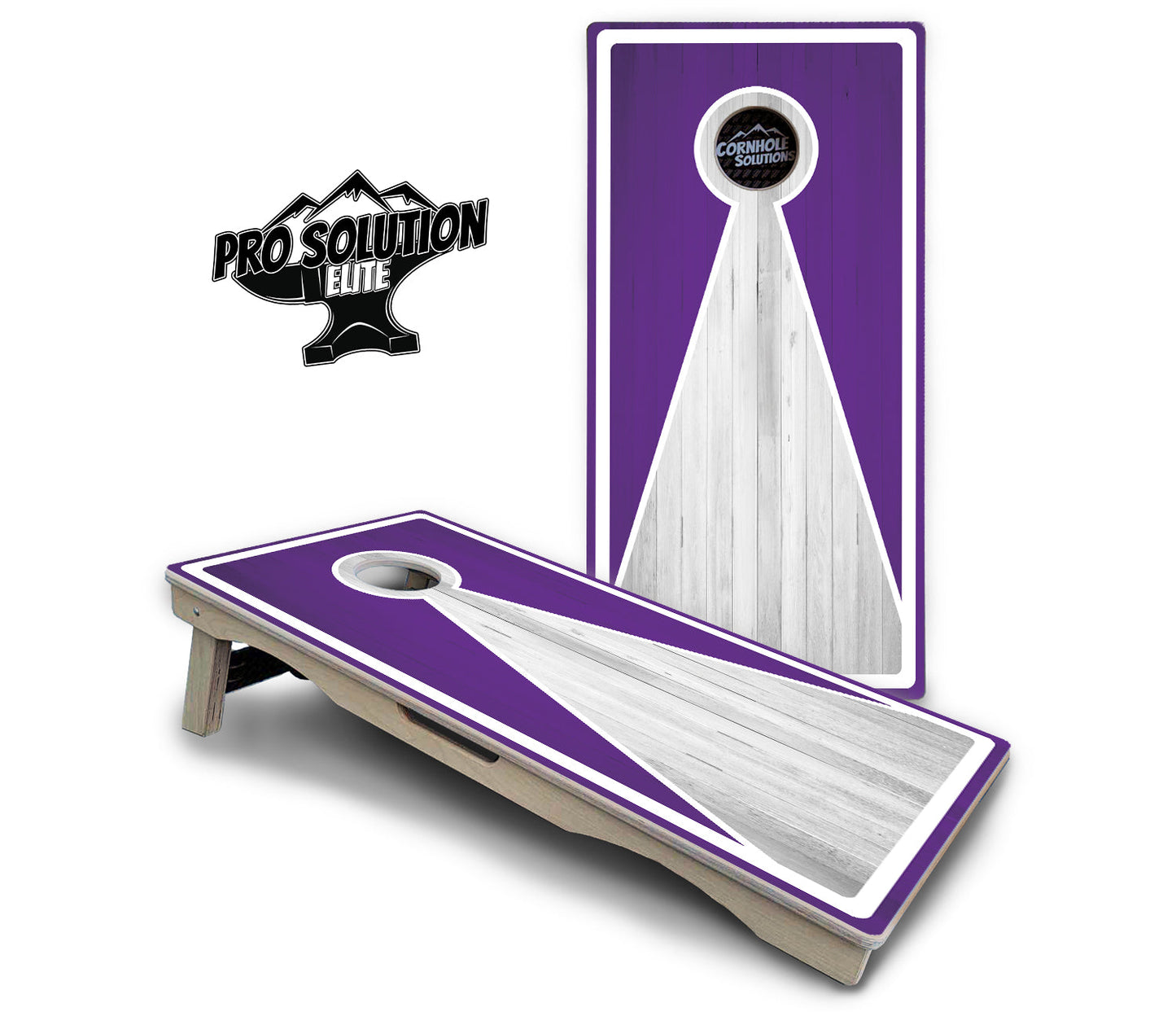 Keyhole Cornhole Boards - Pro Solution Elite Series