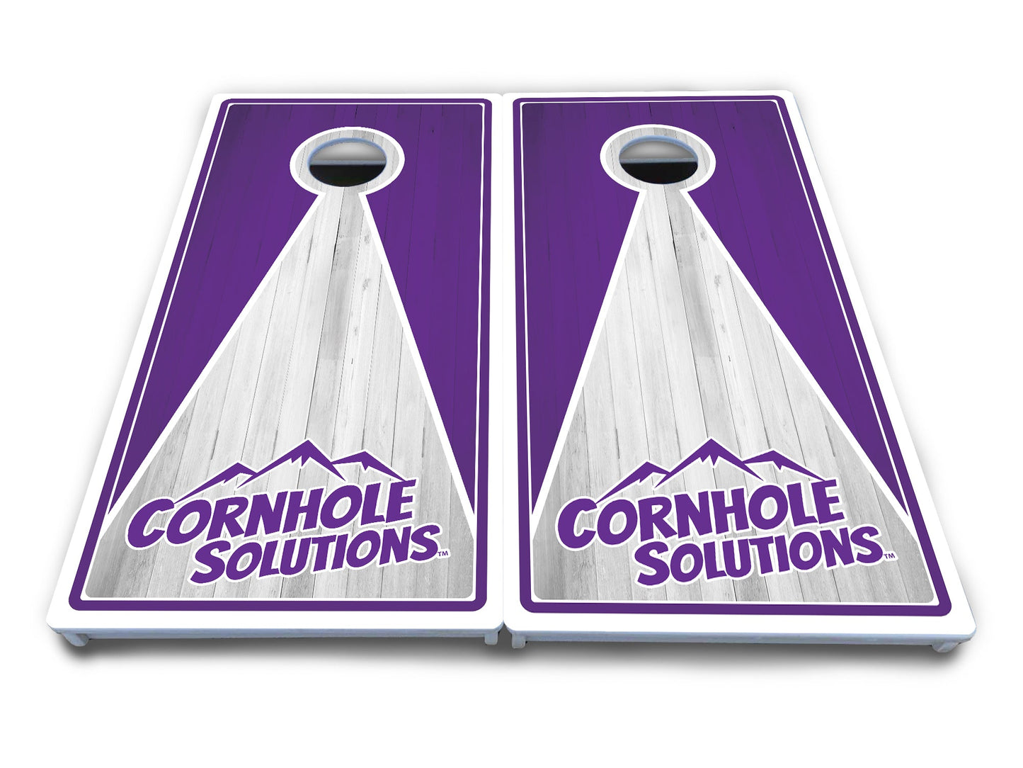 Keyhole CS Logo Cornhole Boards - All Weather Series