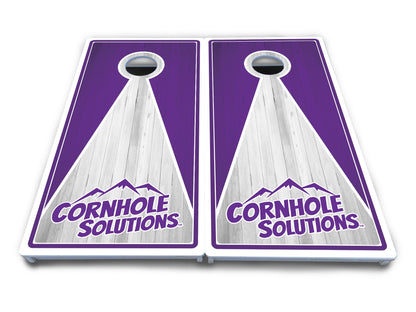 Keyhole CS Logo Cornhole Boards - All Weather Series