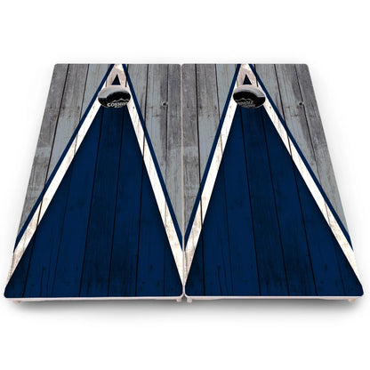 Team Color Triangle Cornhole Boards - Pro Solution Lite Series