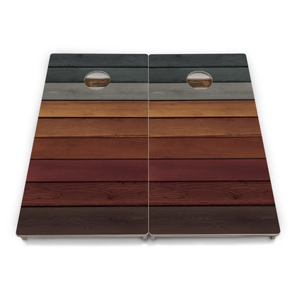 Cream Planks Cornhole Boards - Professional Tournament Series