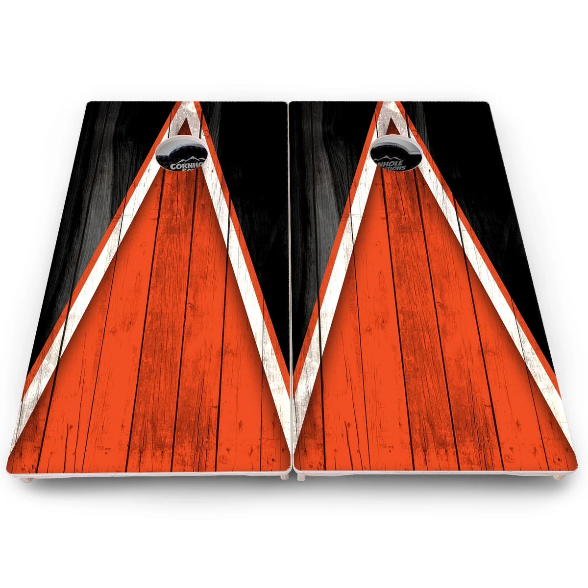 Team Color Triangle Cornhole Boards - Pro Solution Lite Series
